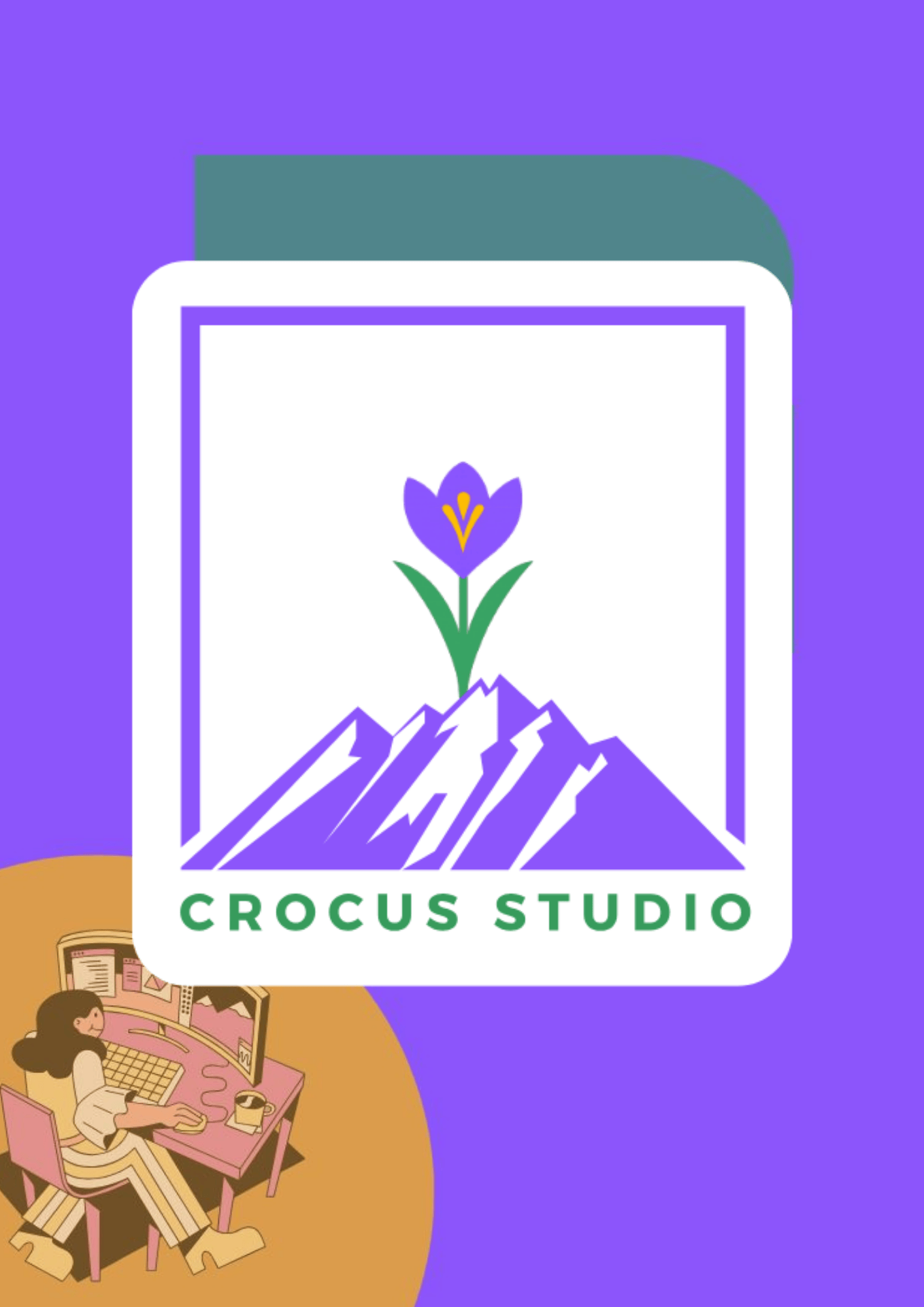 Affiche réalisée par Crocus Studio, agence web et graphique